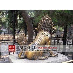 貴州鑄銅麒麟雕塑 中正銅雕的藝術傳承與工藝之美